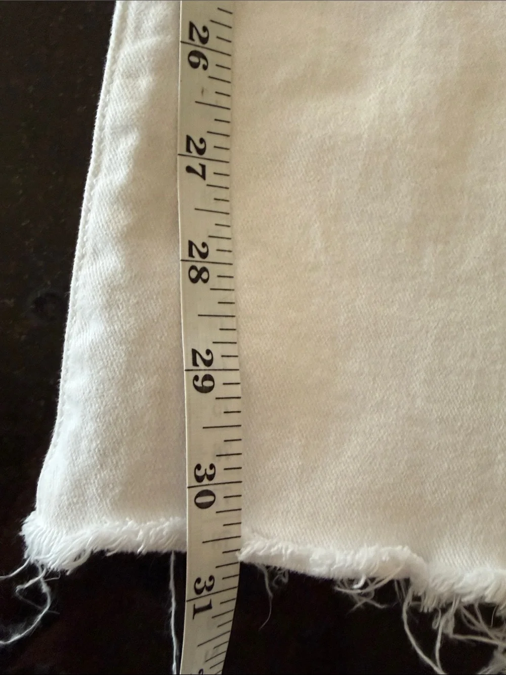 Paige High Rise Laurel Canyon Bootcut Crisp White Jeans Waist 28 - Picture 11 of 14
